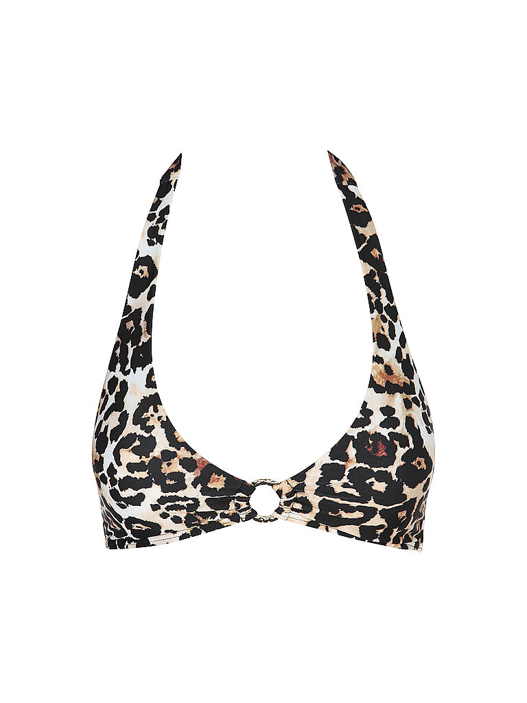 DARLING HARBOUR Damen Bikinioberteil Neckholder Top Ring schwarz | 36